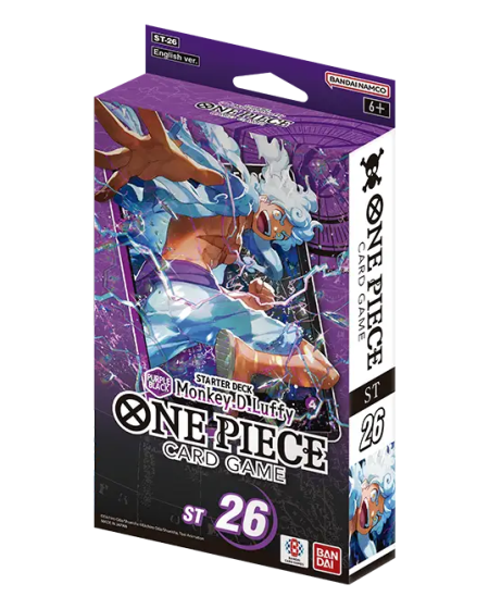 One Piece Card Game Purple/Black Monkey.D.Luffy Starter Deck [ST-26]